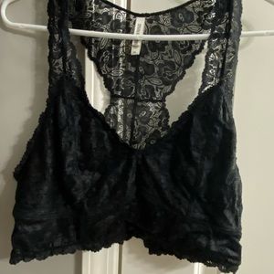 Black lace bralette.  Zenana is the brand. Size 3x
